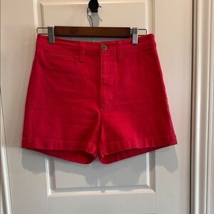 Madewell Women's Red Shorts